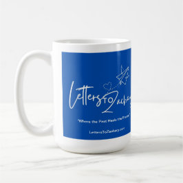 Taza de café de cerámica Letters To Zachary