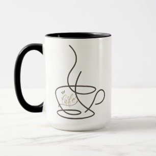 Taza de café de cerámica Premium