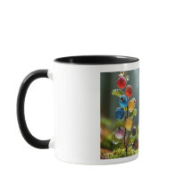 taza de café de cereza de cerámica