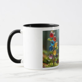 taza de café de cereza de cerámica