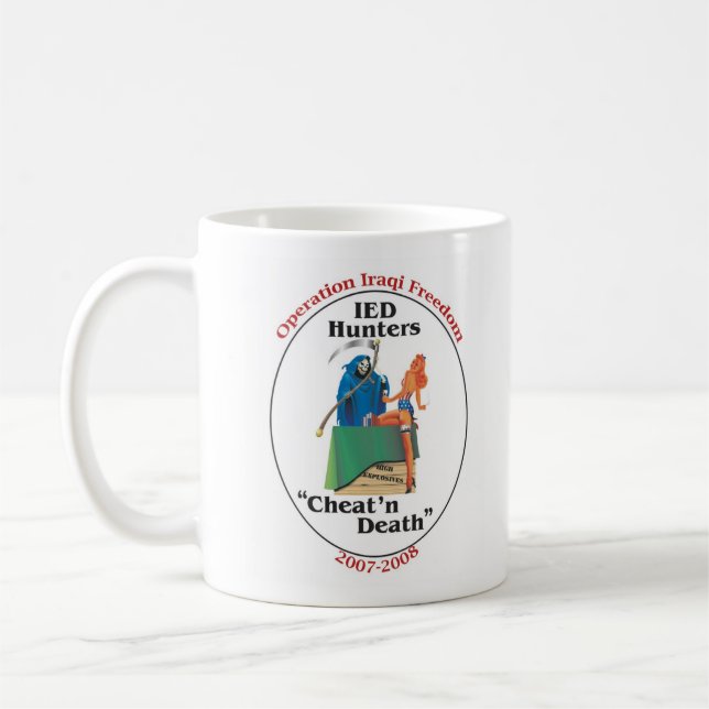 Taza de café de CheatnDeath (Izquierda)