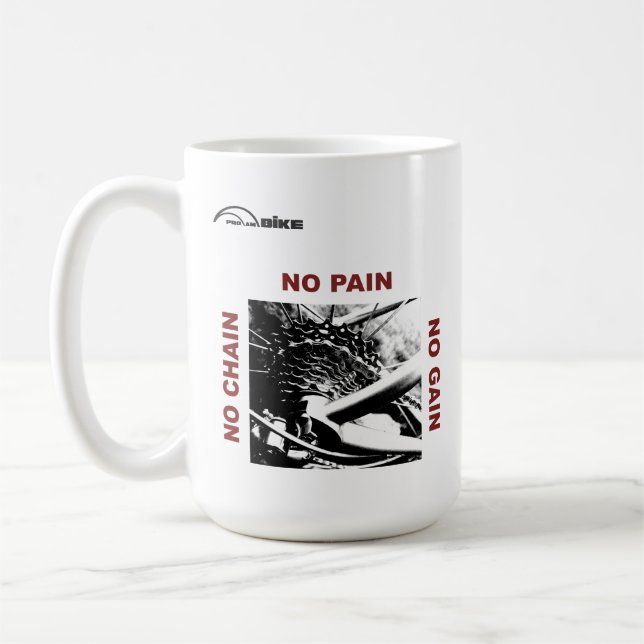 Taza de café de ciclo - ninguna cadena - ningún (Izquierda)