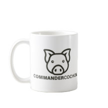 Taza de café de comandante Cochon
