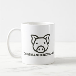 Taza de café de comandante Cochon