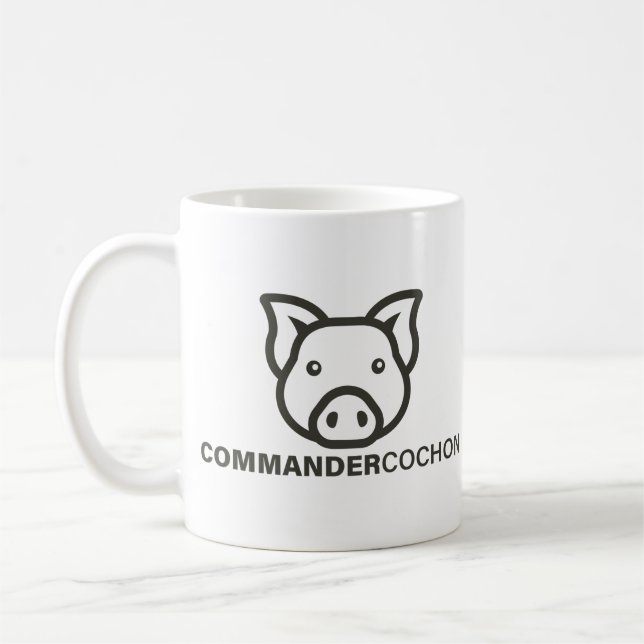 Taza de café de comandante Cochon (Izquierda)