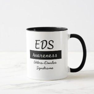Taza de café de concienciación sobre el síndrome d