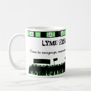 Taza de café de concienciación sobre la enfermedad