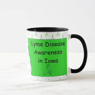 Taza de café de concienciación sobre la enfermedad