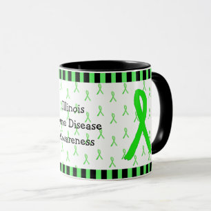 Taza de café de concienciación sobre la enfermedad