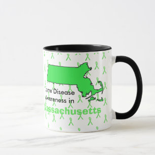 Taza de café de concienciación sobre la enfermedad