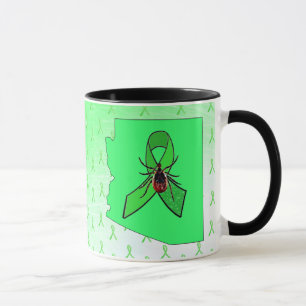 Taza de café de concienciación sobre la enfermedad