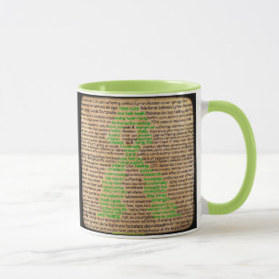 Taza de café de concienciación sobre los sentimien