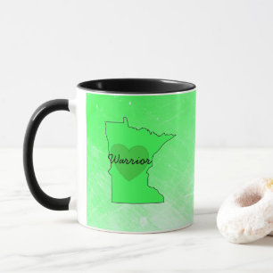 Taza de café de concientización sobre la enfermeda
