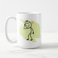 Taza de café de condición personalizada divertida 