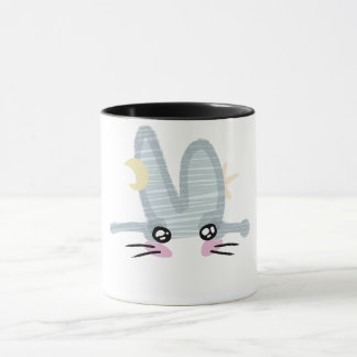 Taza de café de conejito lindo