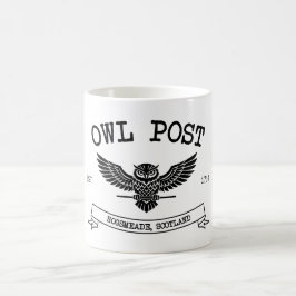 Taza de café de correo de lechuza