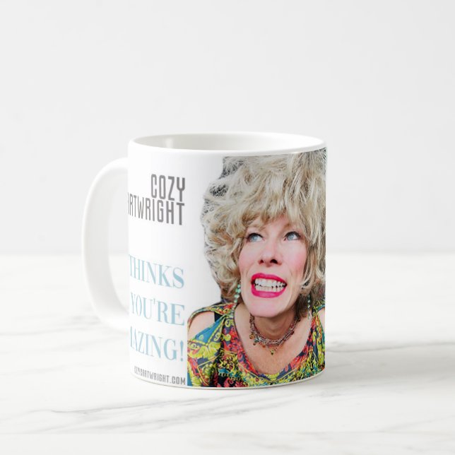 Taza de café de Cozy Cartwright (Anverso izquierdo)