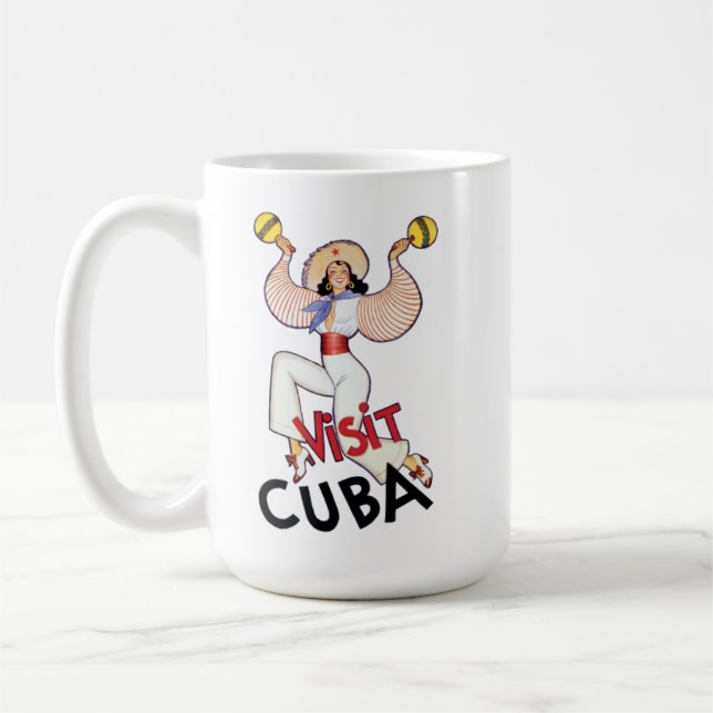 Taza de café de Cuba 2 de la visita (Izquierda)