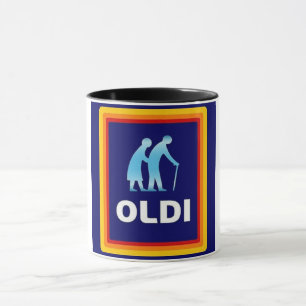 Taza de café de cumpleaños para viejitos