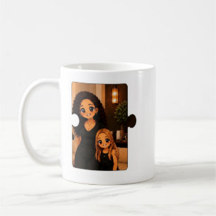 Taza de café de cumpleaños personalizada para fami