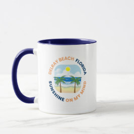 Taza de café de Delray Beach Florida