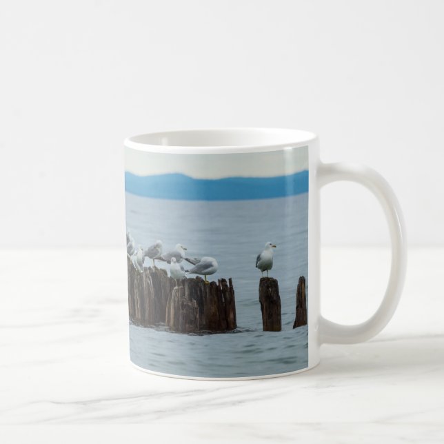 Taza de café de descanso de gaviota (Derecha)