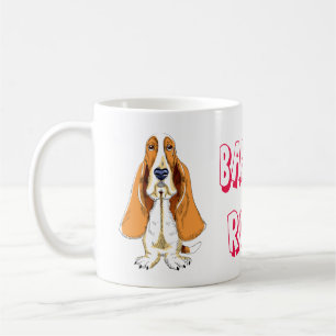 Taza de café de dibujos animados de cachorro de Ba