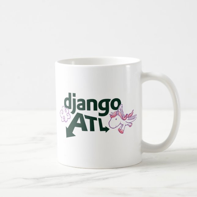 Taza de café de DjangoATL (Derecha)
