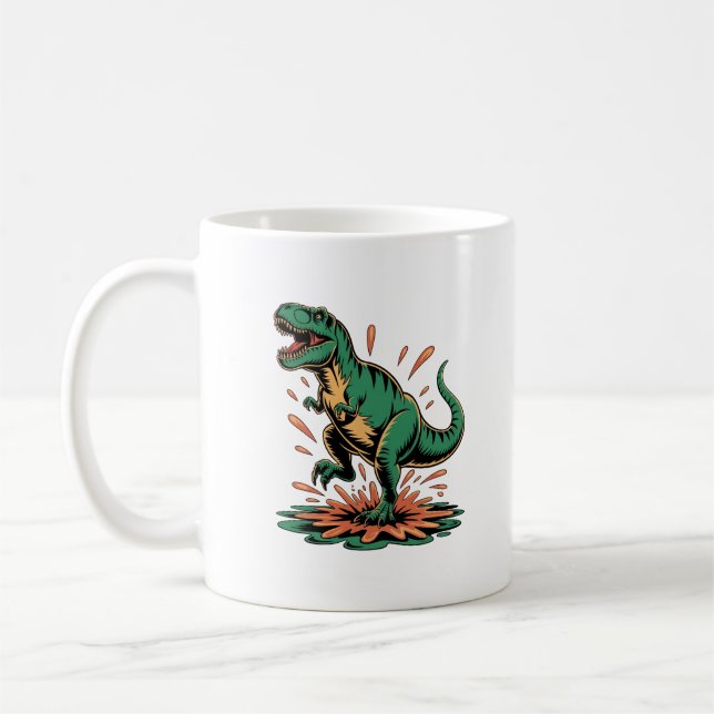 Taza De Café De dónde vino el diesel (Izquierda)