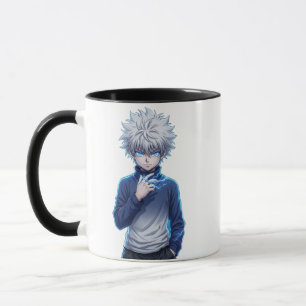 Taza de café de dos tonos de Killua Zoldyck Hunter