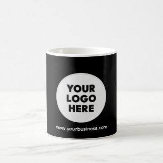 Taza de café de dos tonos promocional con logotipo