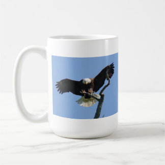Taza de café de Eagle calvo