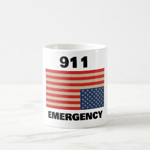 Taza de café de emergencia 911