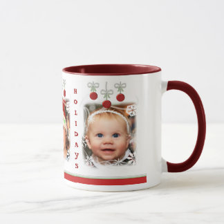 Taza de café de encargo de los ornamentos del