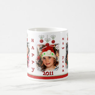 Taza de café de encargo de los ornamentos del