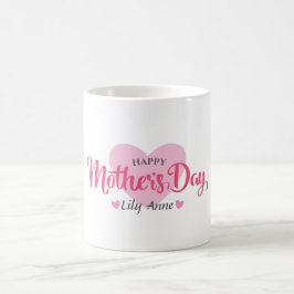 Taza de café de encargo del día de madre
