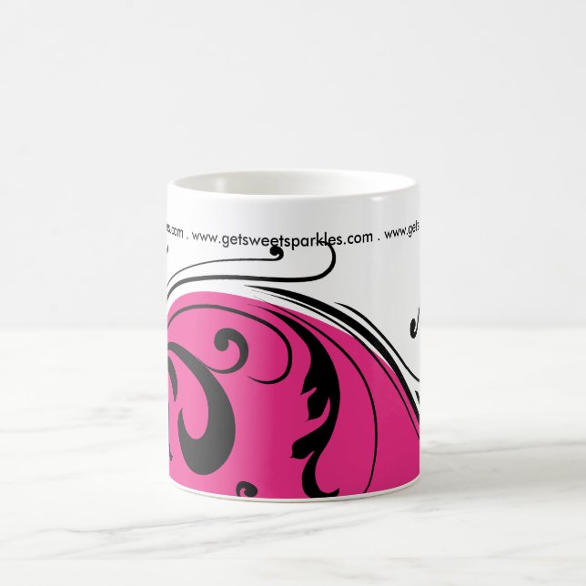 Taza de café de encargo elegante (Centro)