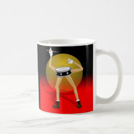 Taza de café de encargo para los baterías