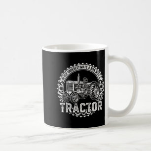 Taza De Café De época Nunca subestimes a un hombre con un tract