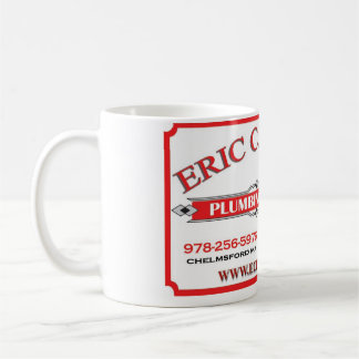 Taza de café de Eric C. Foster Plumbing y de la