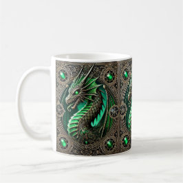 Taza de café de estilo gótico