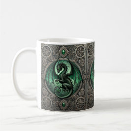Taza de café de estilo gótico