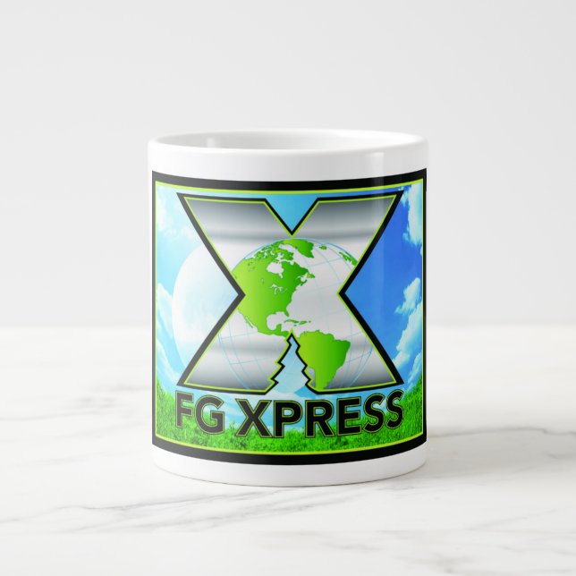 Taza de café de FG Xpress (Frente)