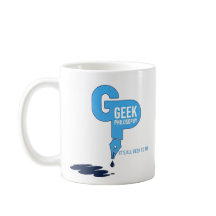 Taza de café de filosofía geek