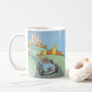 Taza de café de fin de semana de escapada de hámst