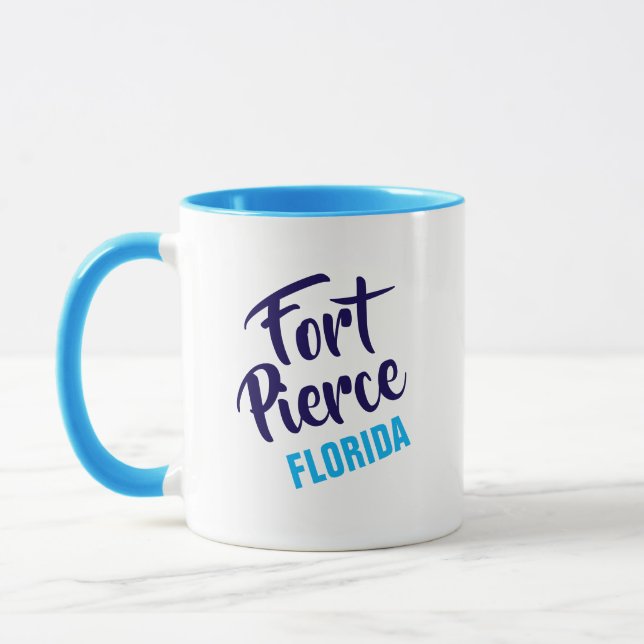 Taza de café de Fort Pierce Florida (Izquierda)