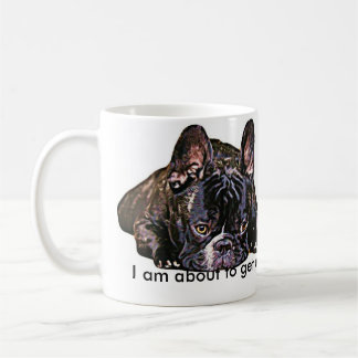 Taza de café de Frenchie