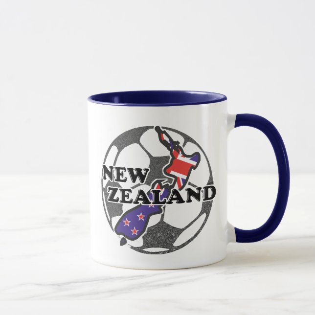 Taza de café de fútbol de Nueva Zelanda (Derecha)