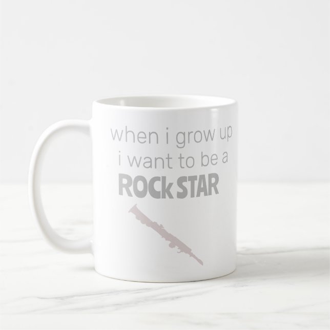 Taza de café de futura estrella de rock (Izquierda)