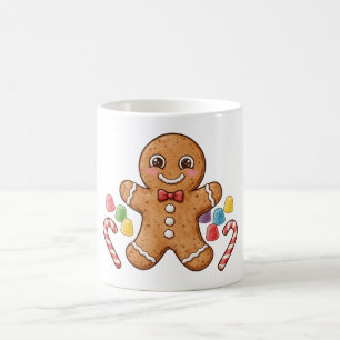 Taza de café de galleta de Navidad Buddy de jengib
